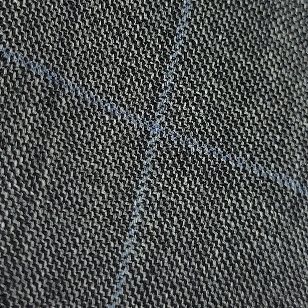 Joseph Abboud Men's Sport Coat Blazer Two Button Gray SHK‎ SKN Plaid Wool 46R